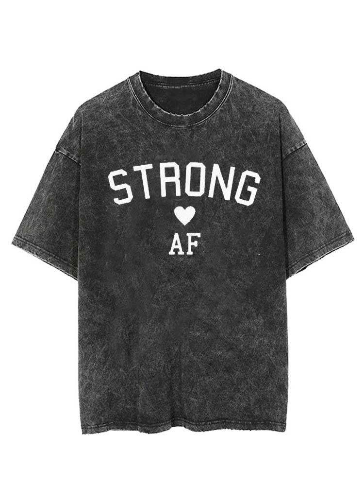 STRONG AF Vintage Gym Shirt