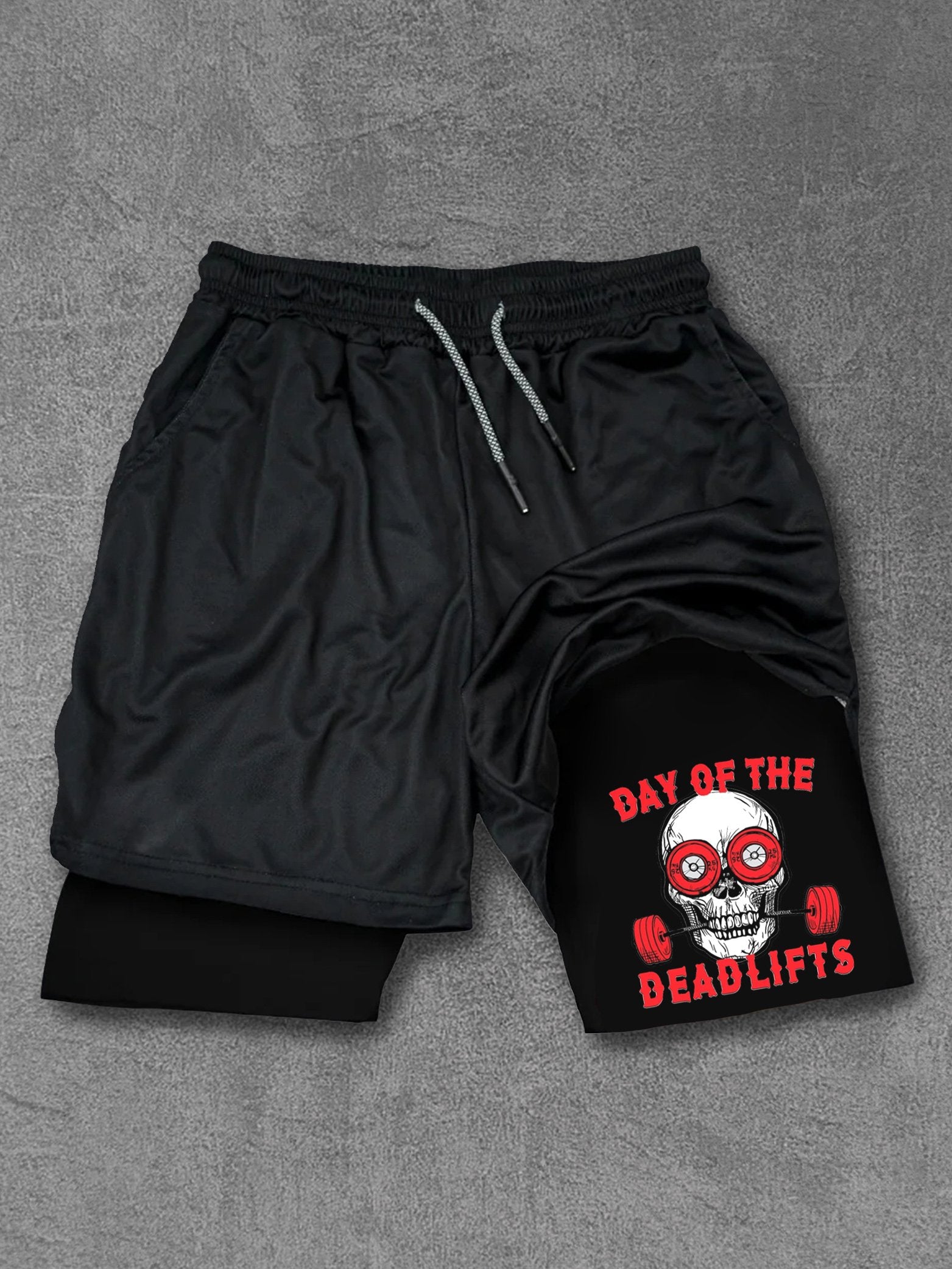 Weightlifting Powerlifting Day of the Deadlifts Performance Training Shorts