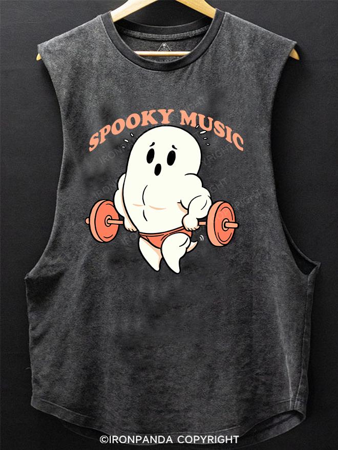 Spooky Music SCOOP BOTTOM COTTON TANK