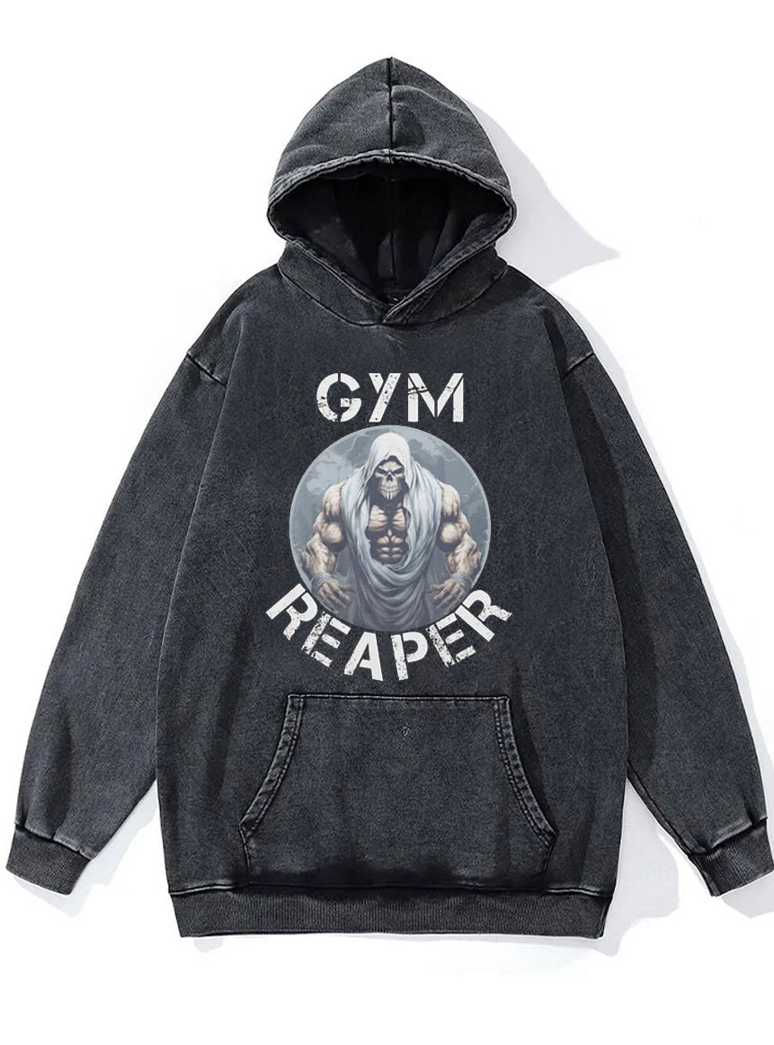 Gym Reaper Washed Gym Hoodie