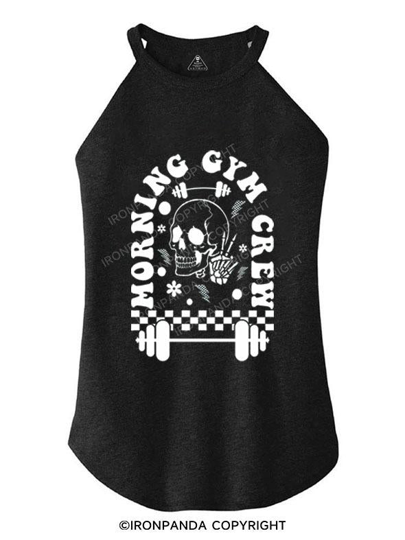 MORNING GYM CREW TRI ROCKER COTTON TANK