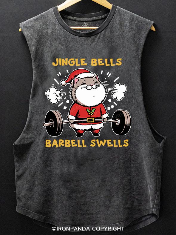 Jingle Bells, Barbell Swells! SCOOP BOTTOM COTTON TANK