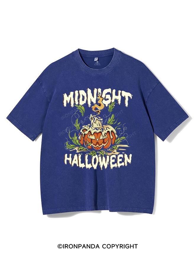 MIDNIGHT HALLOWEEN VINTAGE GYM SHIRT