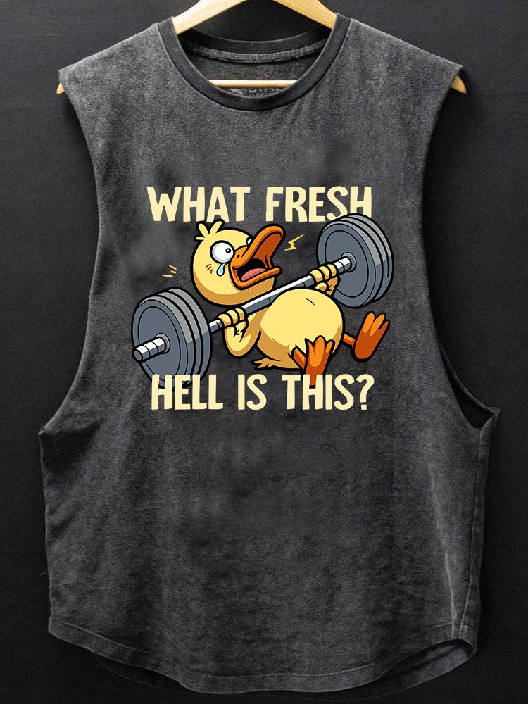 what fresh hell is this BOTTOM COTTON TANK