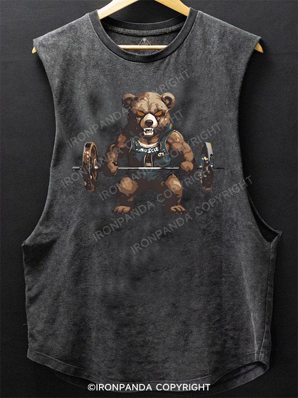 Muscle Bear SCOOP BOTTOM COTTON TANK