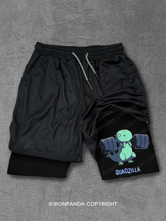 QUADZILLA Performance Training Shorts