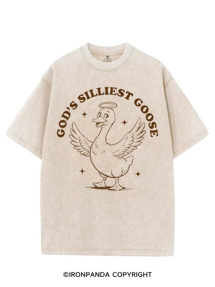 GOD'S SILLIEST GOOSE VINTAGE GYM SHIRT