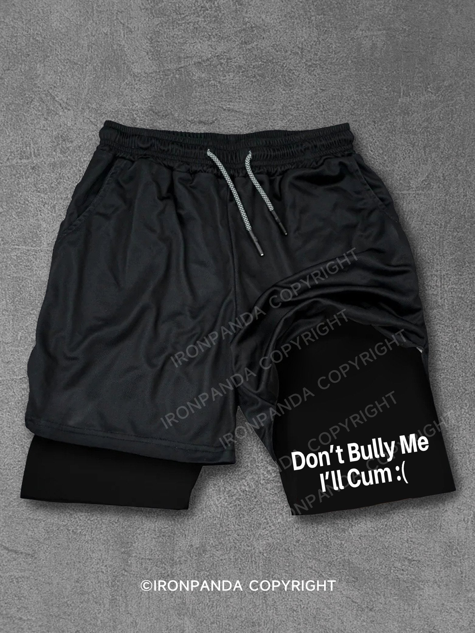 don't bully me I'll cum Performance Training Shorts