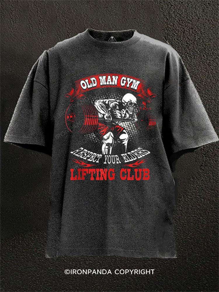 Old Man Gym Washed Gym Shirt