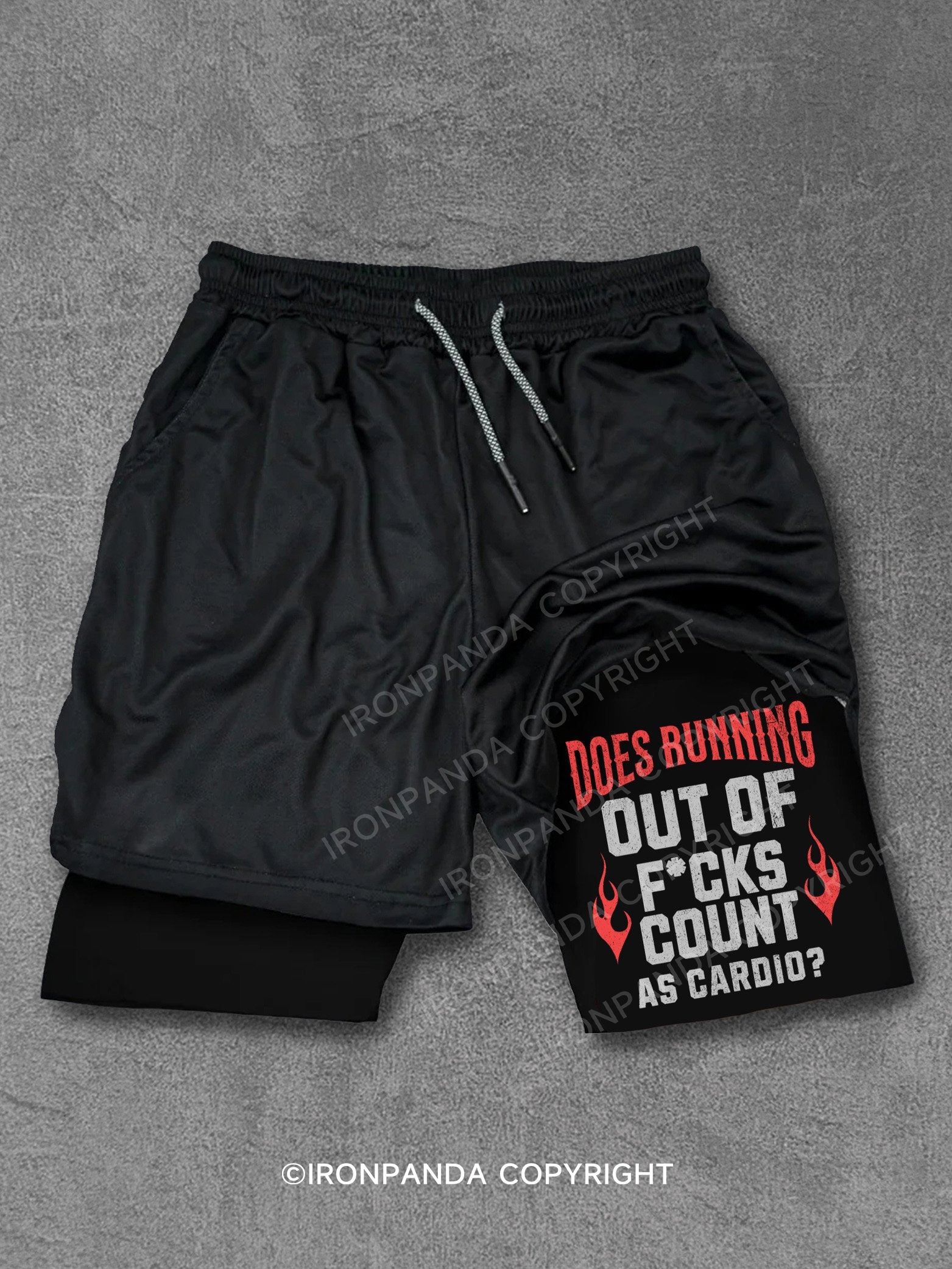 does running out fck count as cardio Performance Training Shorts