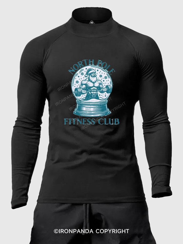 North Pole Fitness Club Men's Fitted Mock