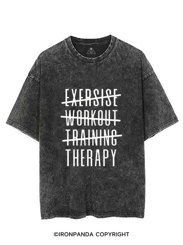 JUST THERAPY VINTAGE GYM SHIRT