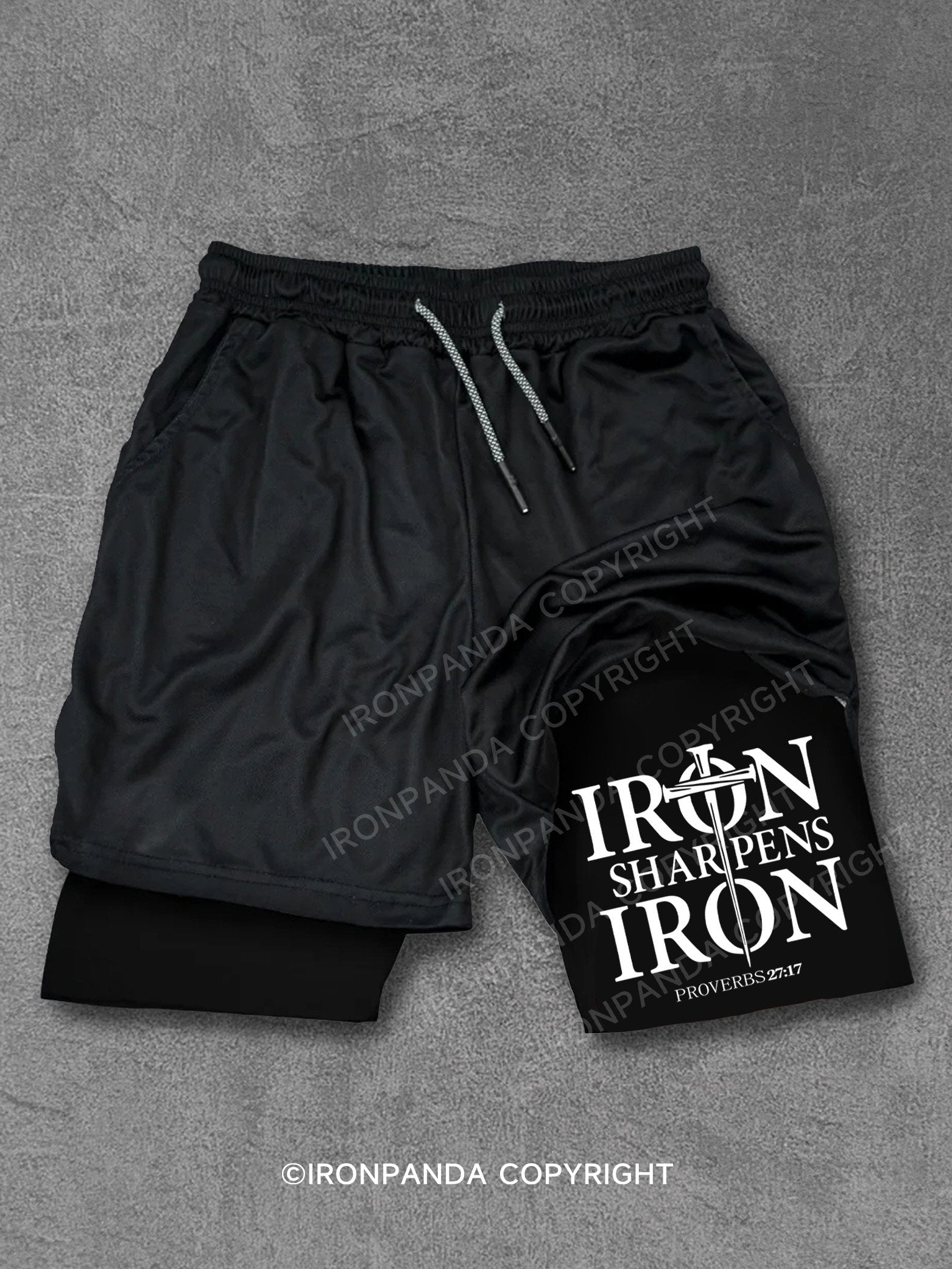 iron sharpens iron Performance Training Shorts