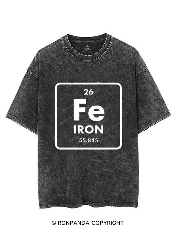 FE IRON  VINTAGE GYM SHIRT