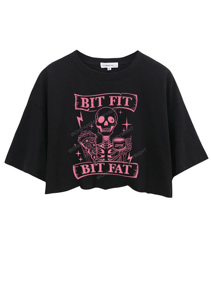 BIT FIT BIT FAT CROP TOPS