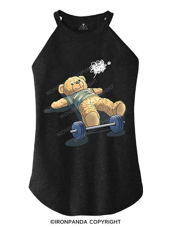 TEDDY'S BENCH HUSTLE TRI ROCKER COTTON TANK