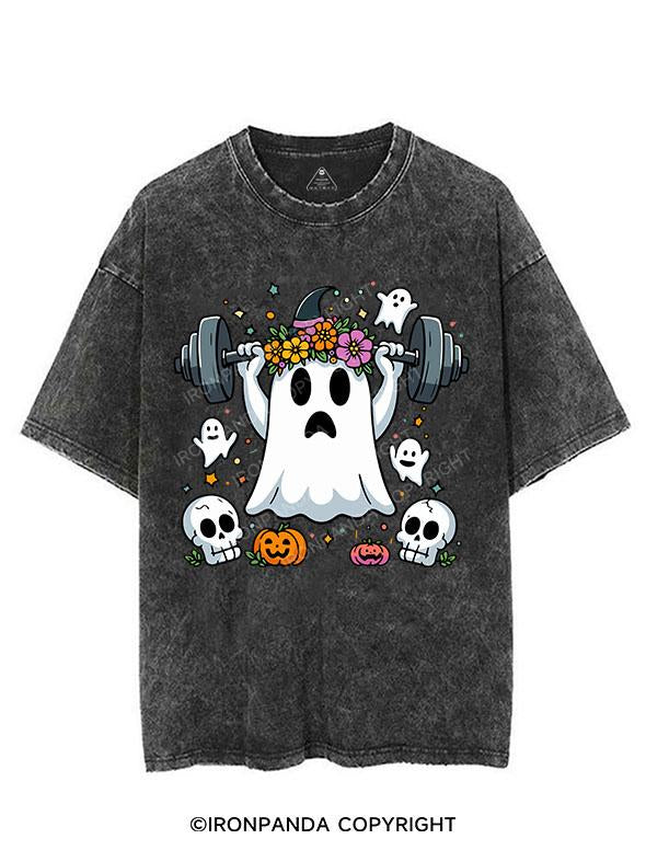 GHOST GETTING RIPPED VINTAGE GYM SHIRT