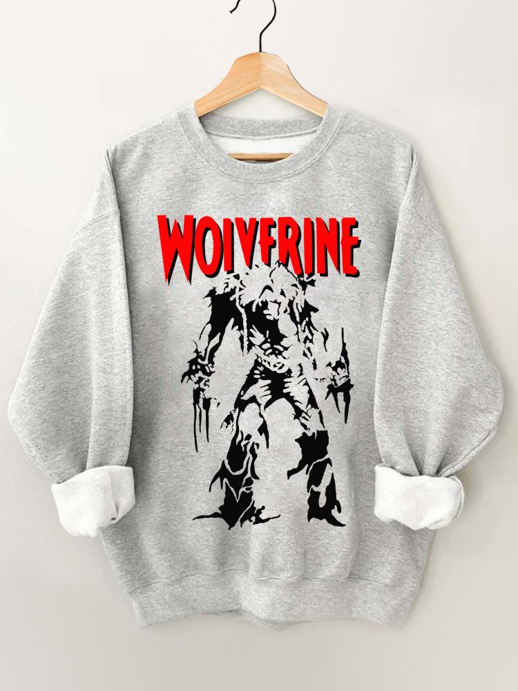 Wolf Vintage Gym Sweatshirt