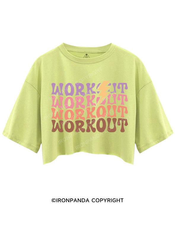 WORKOUT WORKOUT CROP TOPS