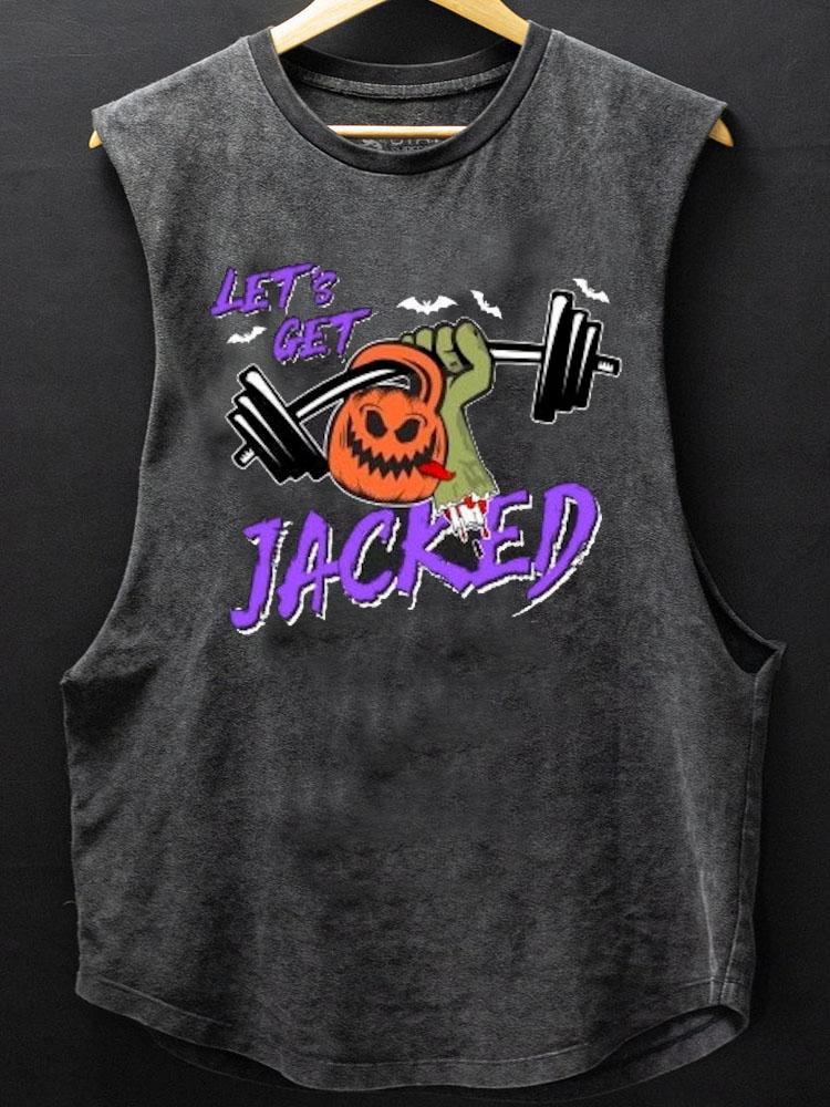 Let's Get Jacked Scoop Bottom Cotton Tank