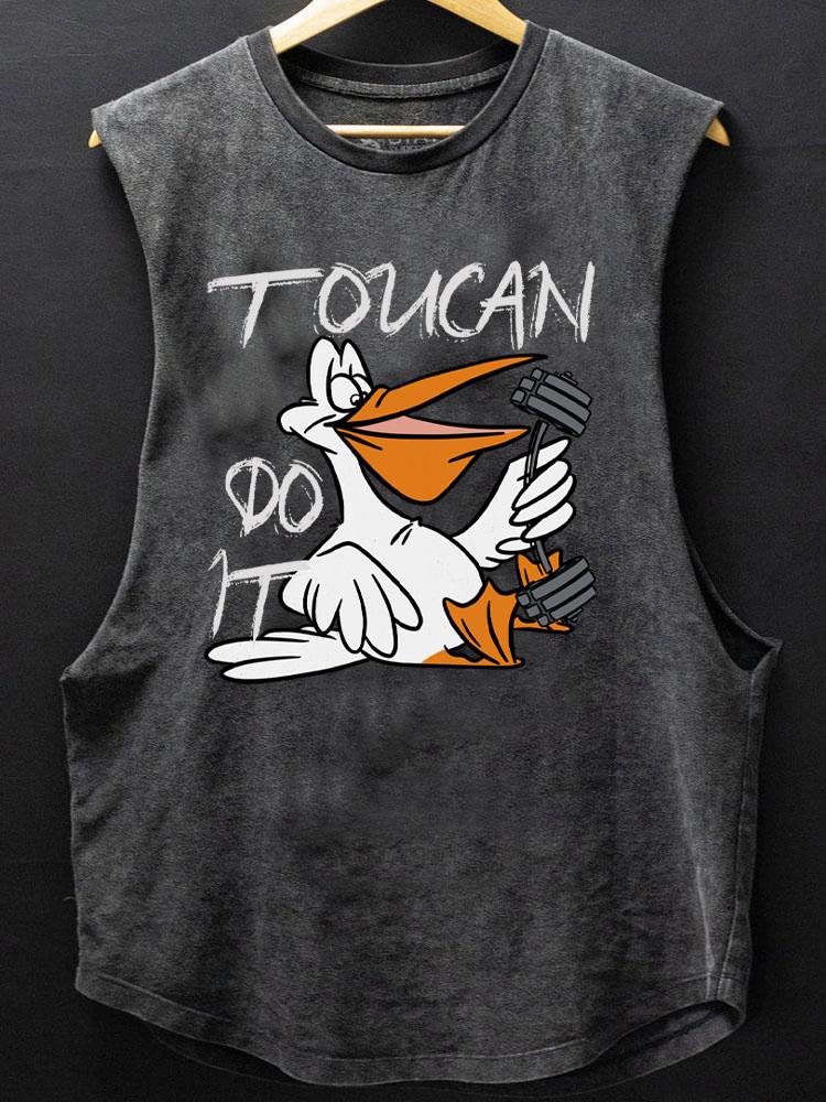 toucan do it SCOOP BOTTOM COTTON TANK