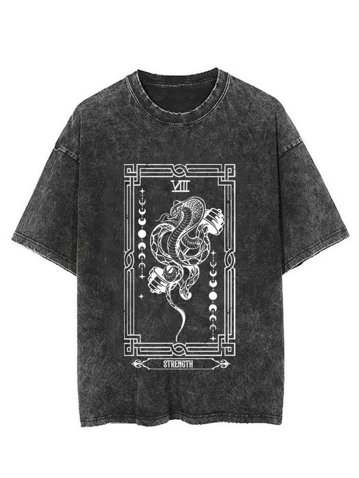 THE COBRA TAROT CARD VINTAGE GYM SHIRT