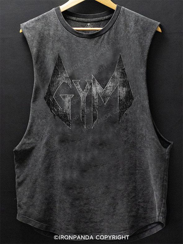 GYM logo SCOOP BOTTOM COTTON TANK