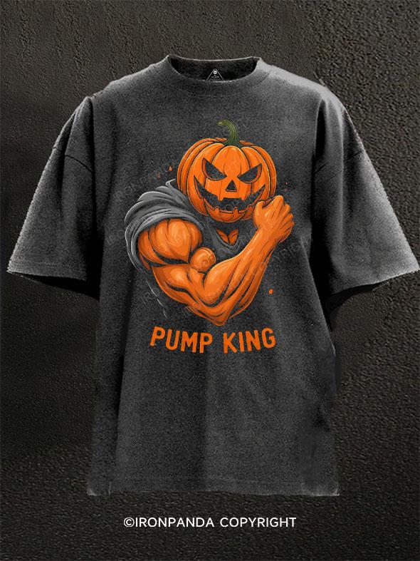 Pump King Washed Gym Shirt