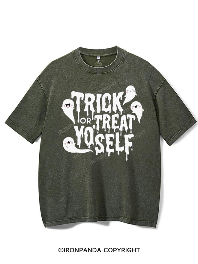 TRICK OR TREAT YO'SELF VINTAGE GYM SHIRT