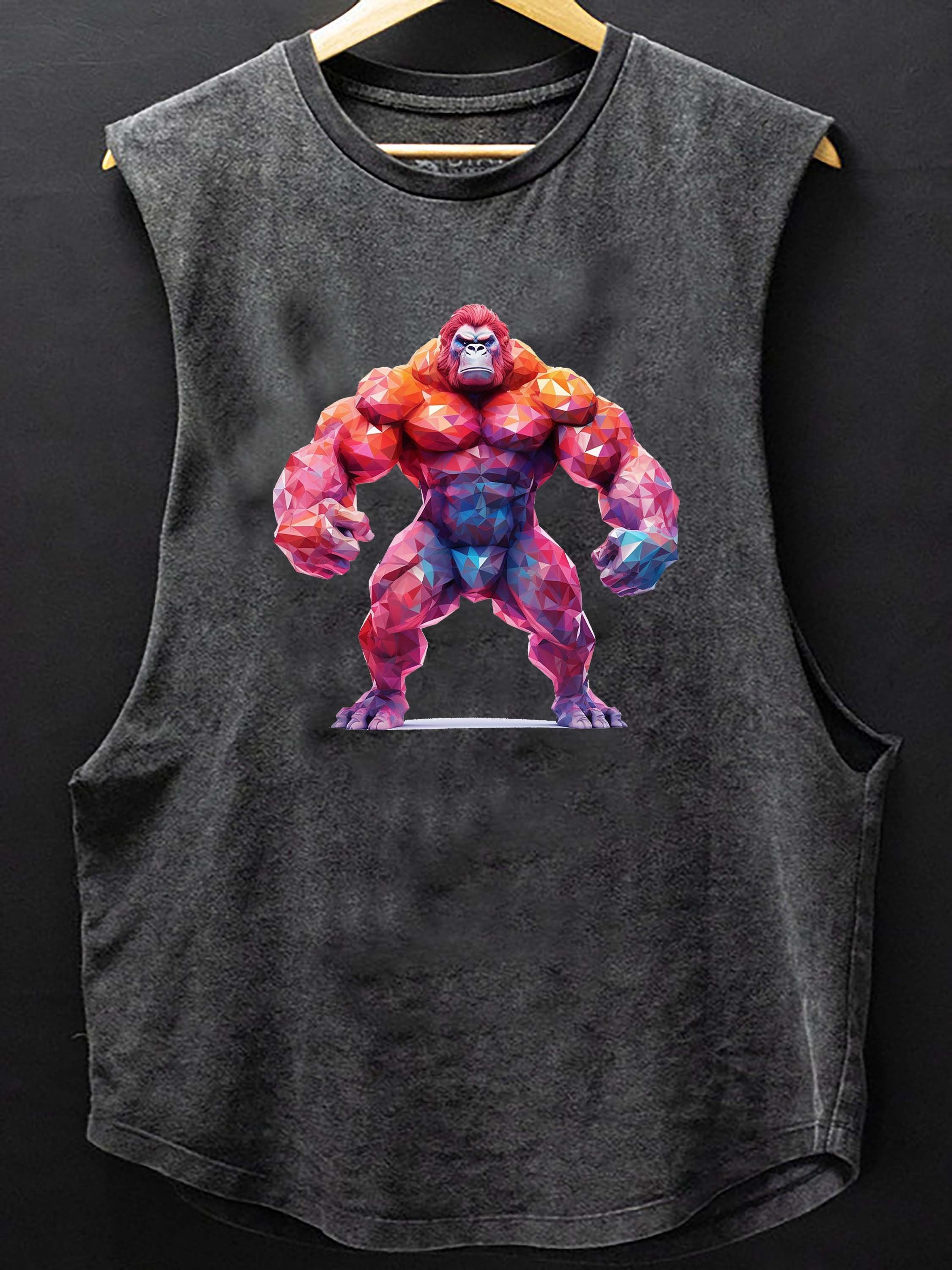 ferocious gorilla SCOOP BOTTOM COTTON TANK