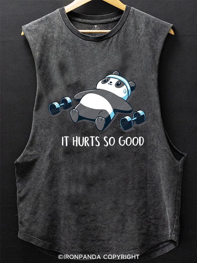 It Hurts So Good SCOOP BOTTOM COTTON TANK