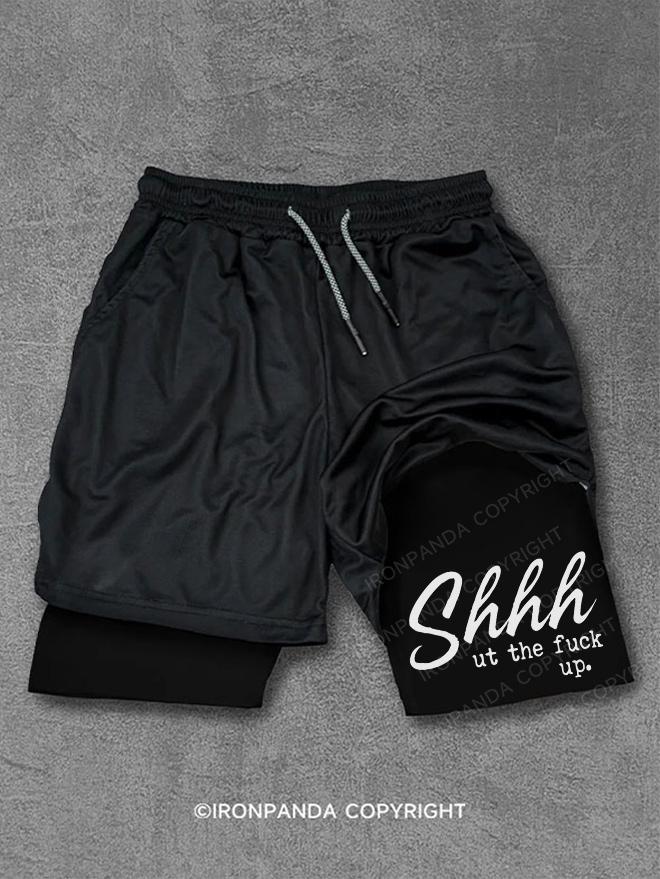 Shhh Ut The Fuck Up Performance Training Shorts