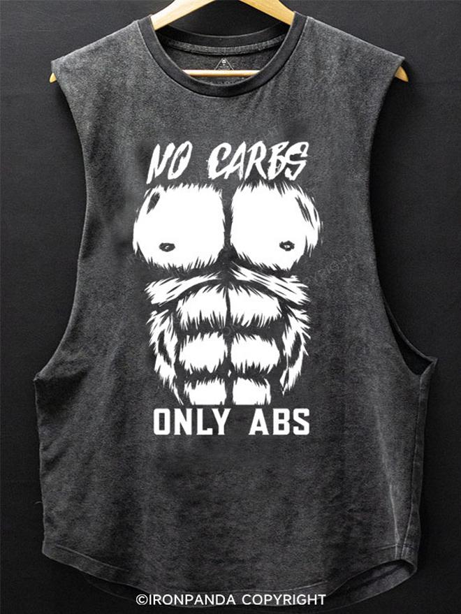 No Carbs Only Abdominal Muscles SCOOP BOTTOM COTTON TANK