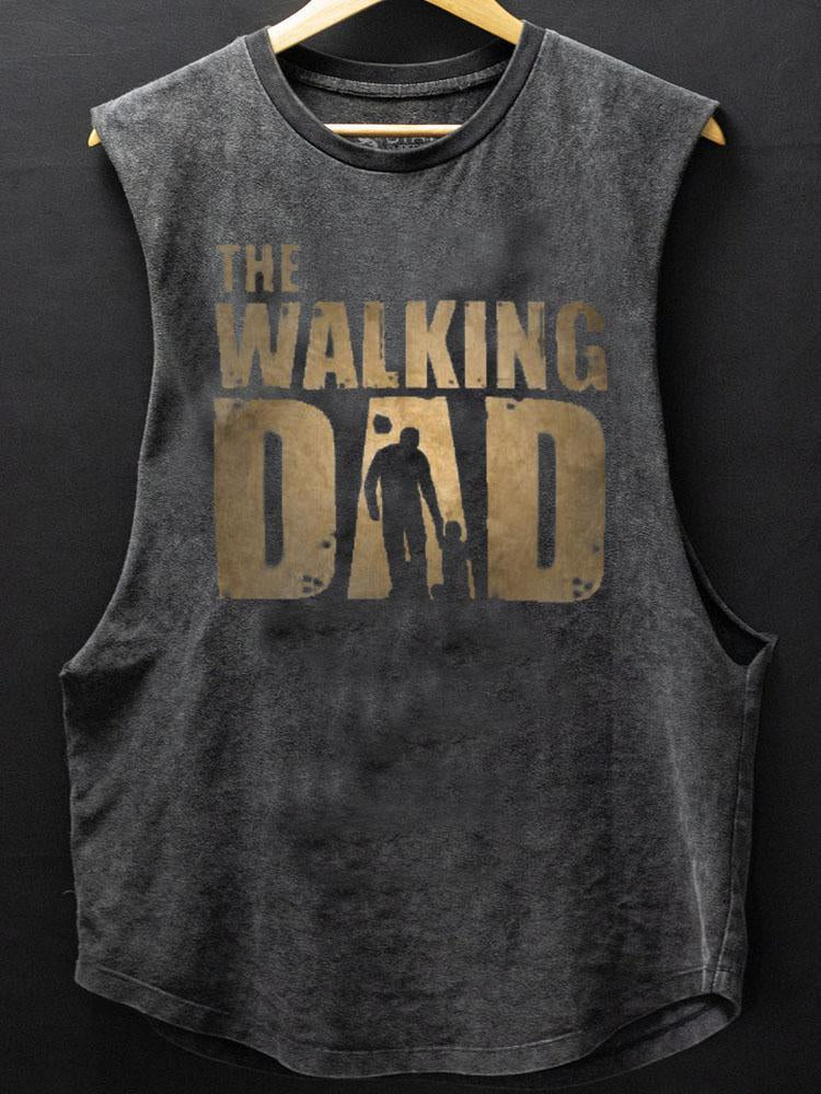 The Walking Dad Scoop Bottom Cotton Tank