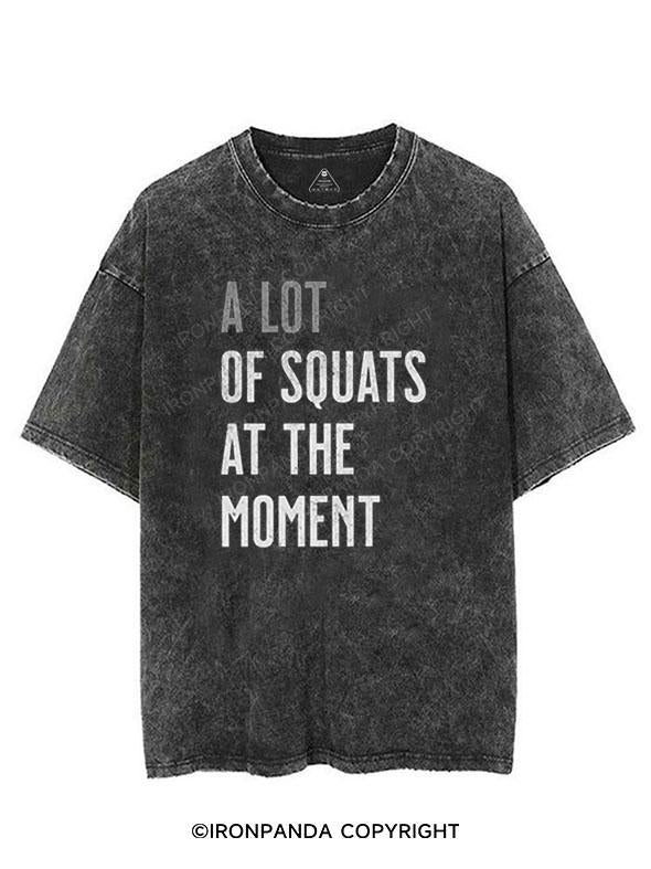 A Lot of Squats at the Moment VINTAGE GYM SHIRT