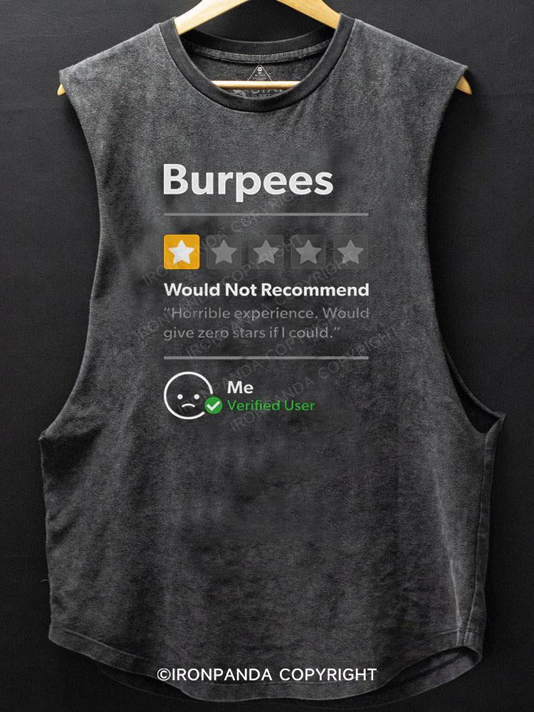 Burpees Reviewed Scoop Bottom Cotton Tank