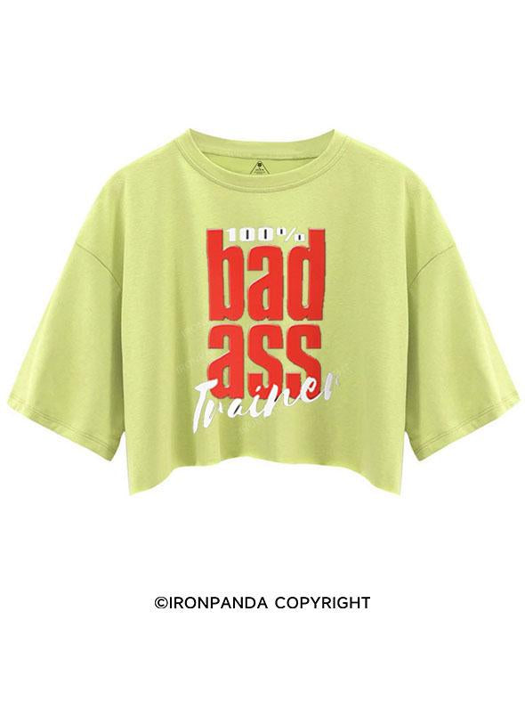 BADASS TRAINER CROP TOPS