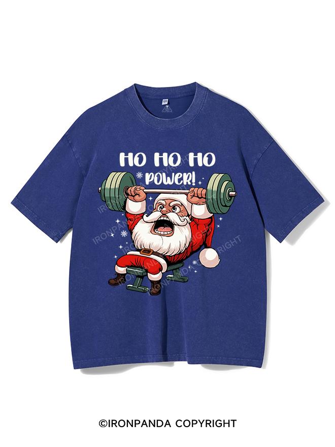 HO HO HO POWER! VINTAGE GYM SHIRT