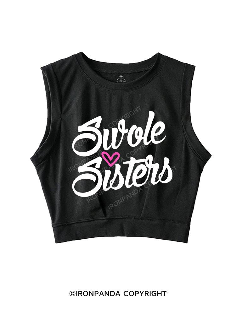 Swole Sisters SLEEVELESS CROP TOPS