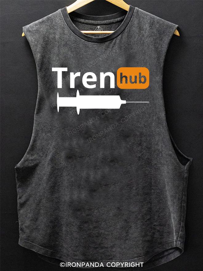 Trenhub SCOOP BOTTOM COTTON TANK