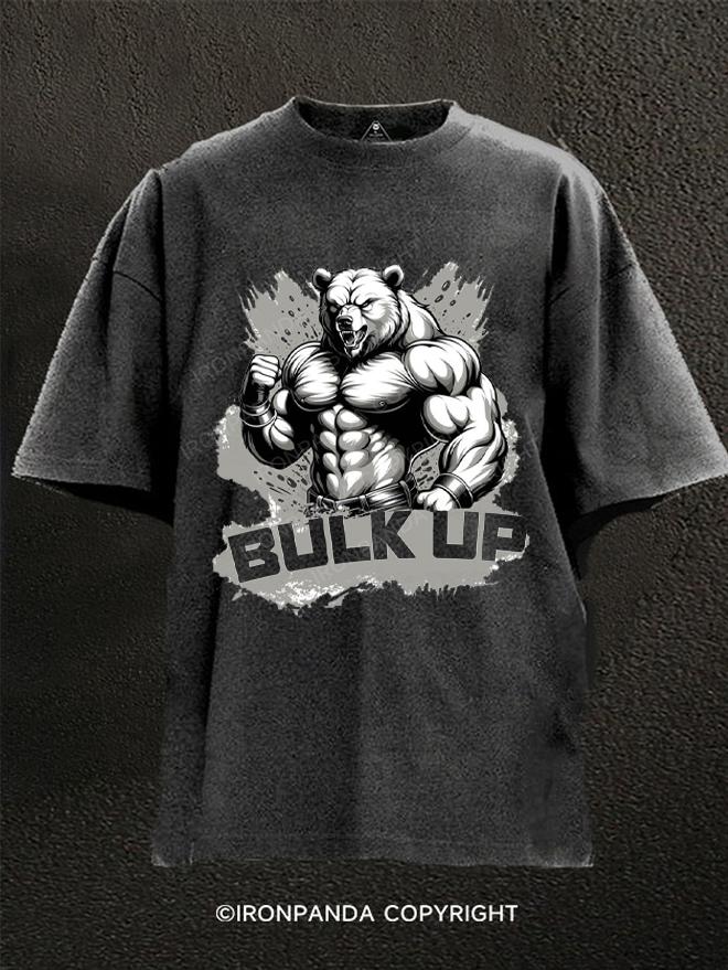 BULK UP Washed Gym Shirt