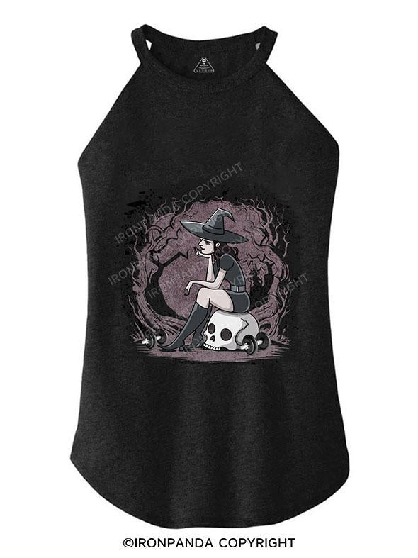 GET FIT OR GET HEXED! TRI ROCKER COTTON TANK