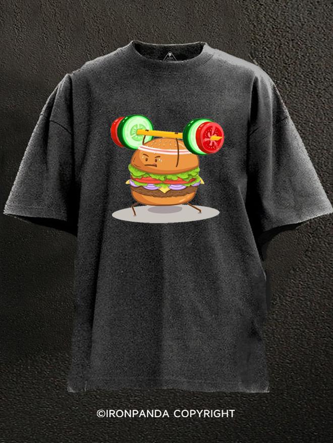 Russel the Muscle Burger Washed Gym Shirt