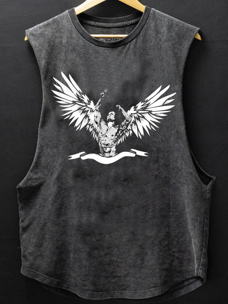 Zyzz Scoop Bottom Cotton Tank