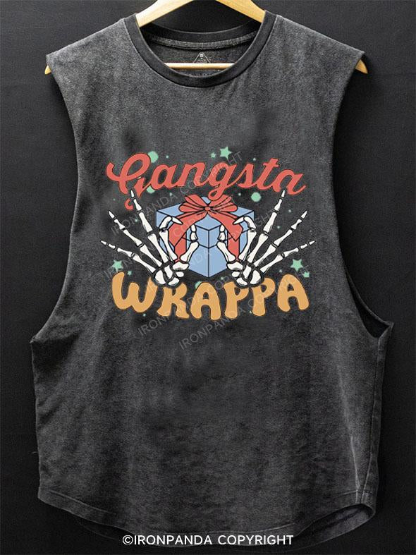 GANGSTA WRAPPA SCOOP BOTTOM COTTON TANK