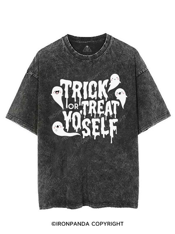 TRICK OR TREAT YO'SELF VINTAGE GYM SHIRT