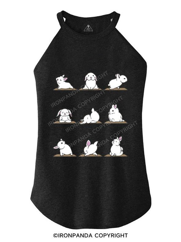 BUNNY BALANCE TRI ROCKER COTTON TANK