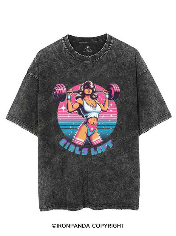 80s Girls Lift VINTAGE GYM SHIRT