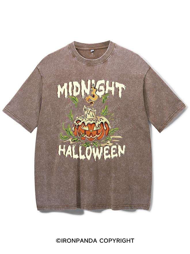 MIDNIGHT HALLOWEEN VINTAGE GYM SHIRT