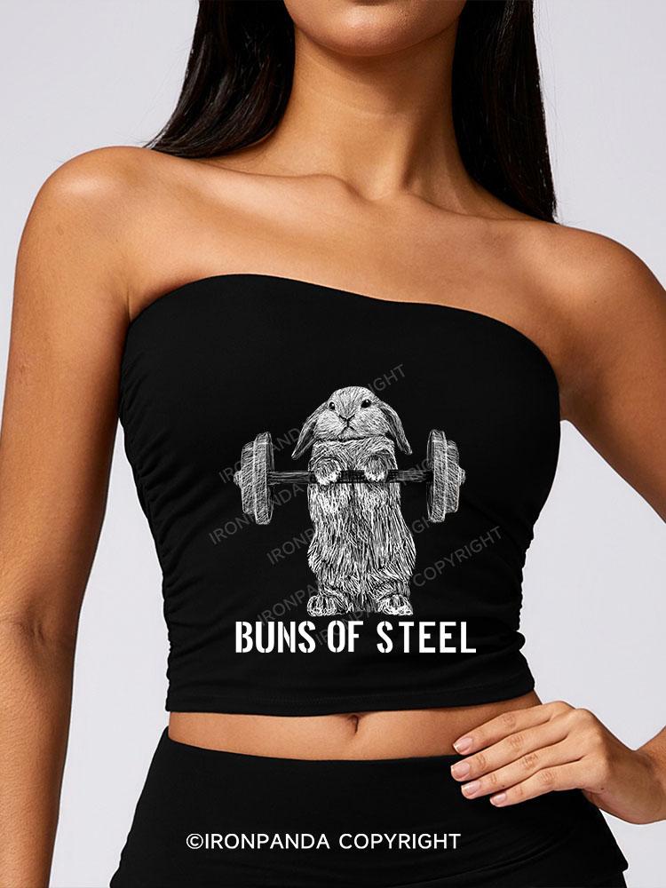 BUNS OF STEEL SPORT BOOB TUBE TOP